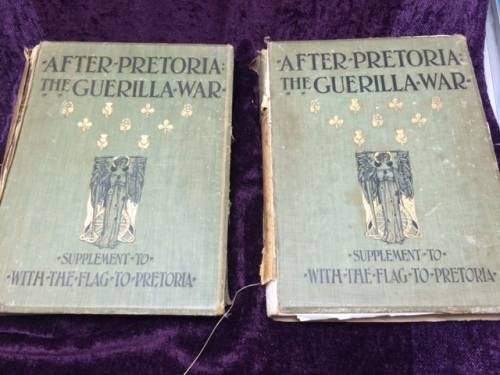 After Pretoria The Guerilla War (2 vols) 1900/2  Poor Condition Research Copies
