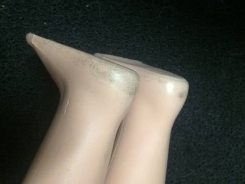 Gorgeous Tall Vintage Doll with Wig and Party Dress - 87 cm tall with code  AE 3651