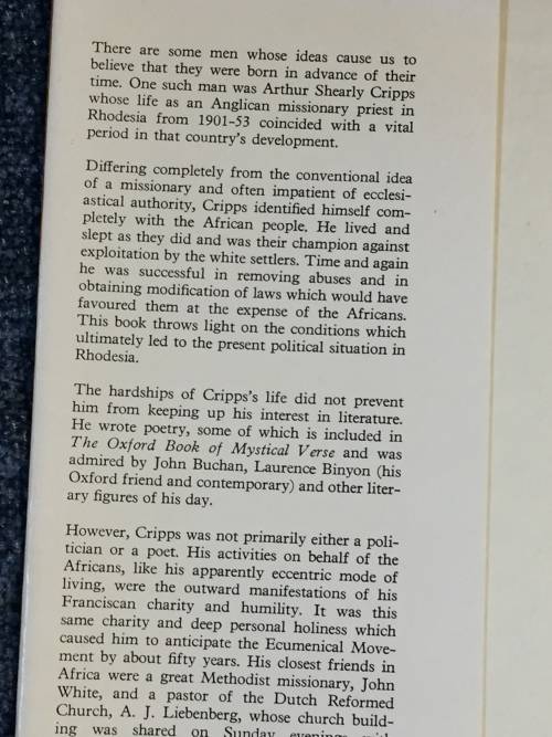 God`s Irregular: Arthur Shearly Cripp