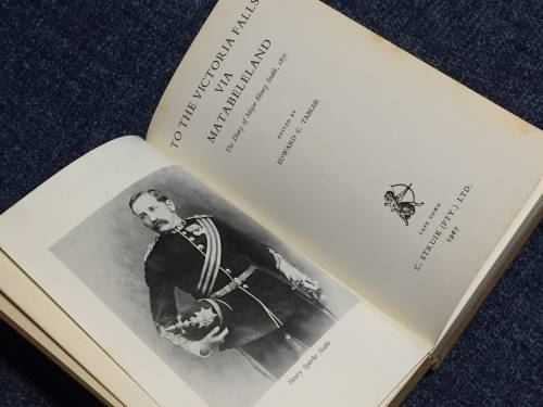 To the Victoria Falls via Matabeleland by EC Tabler | The Diary of Major Henry Stabb 1875