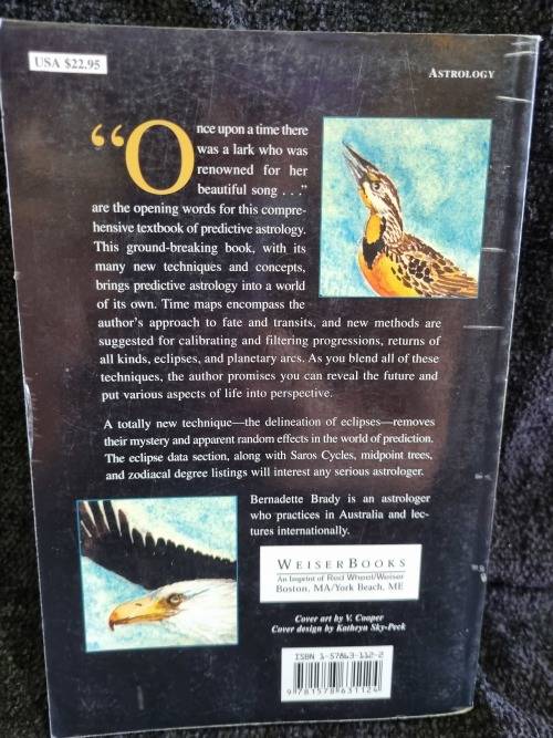 Predictive Astrology: The Eagle and the Lark by Bernadette Brady | Signed