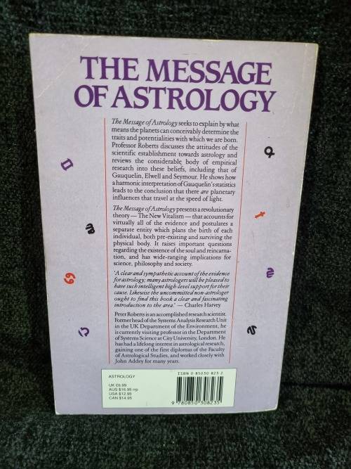 The Message of Astrology by Peter Roberts