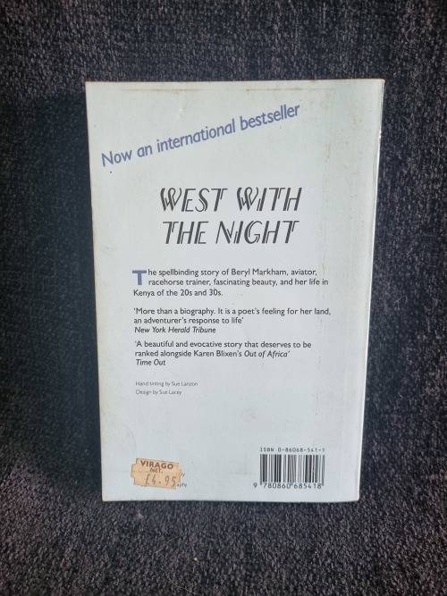 West with the Night by Beryl Markham