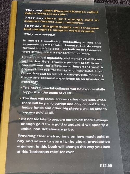 The New Case for Gold by James Rickards