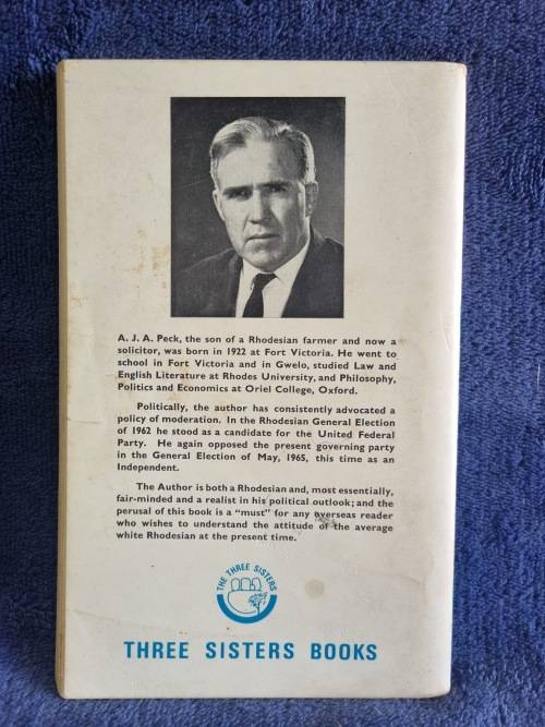 Rhodesia Accuses by A J A Peck | A Three Sister Special | Rhodesiana