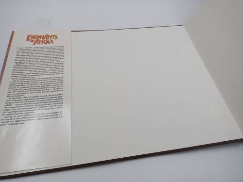 Elephants of Africa by Paul Bosman and Anthony Hall-Martin 1986 First Edition