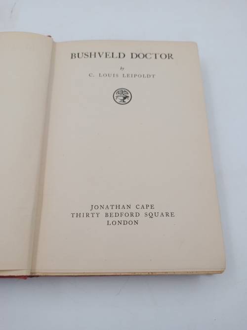 Bushveld Doctor - C. Louis Leipoldt