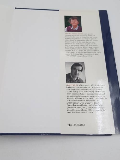 Cape Dutch Houses by Phillida Brooke Simons and Alain Proust