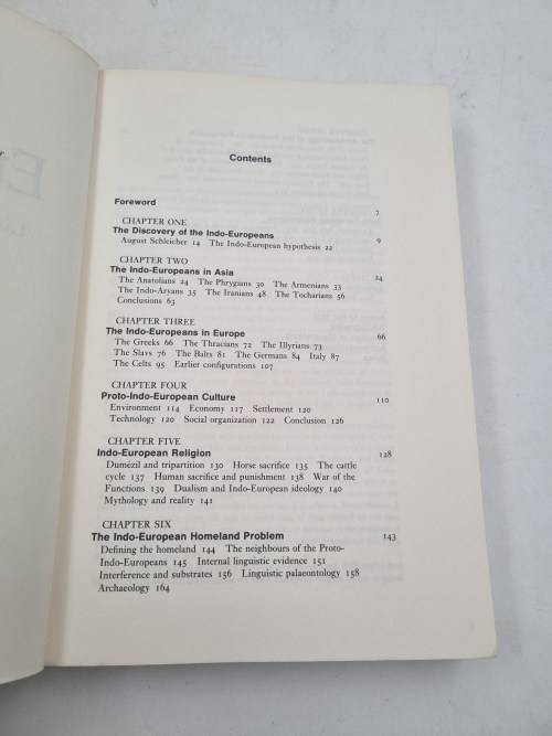 In Search of the Indo-Europeans: Language, Archaeology and Myth by J.P. Mallory