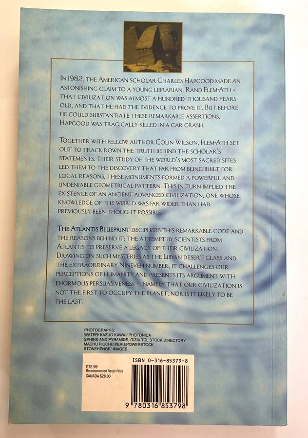 The Atlantis Blueprint by Rand Flem-Ath