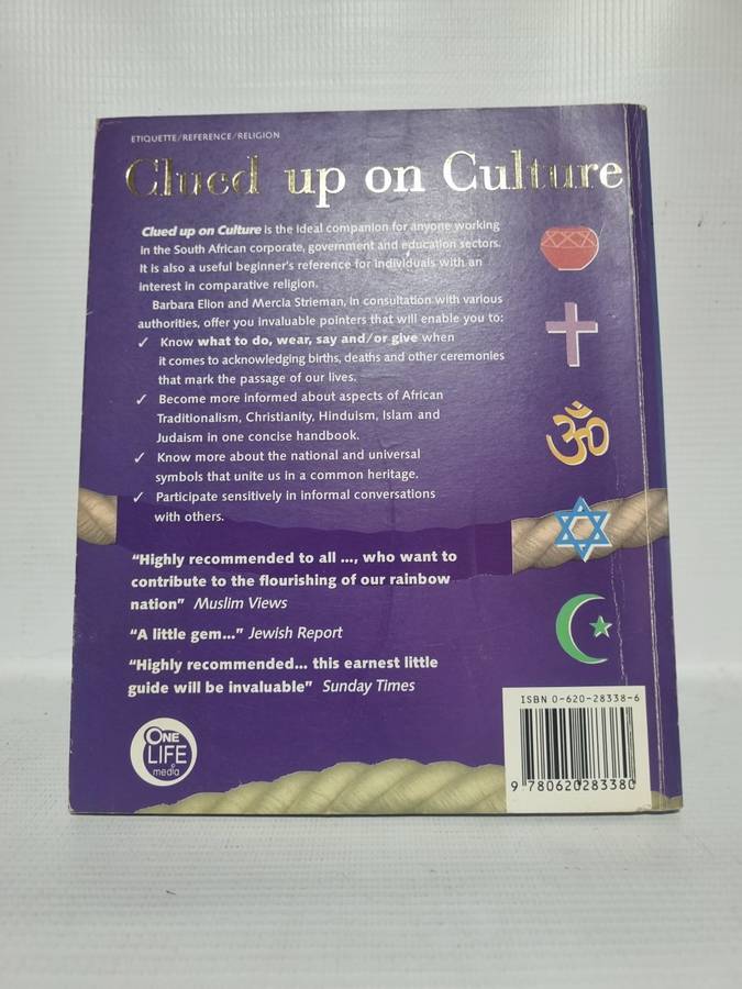 Clued Up on Culture - Barbara Elion and Mercia Strieman | A Practical Guide for South Africa