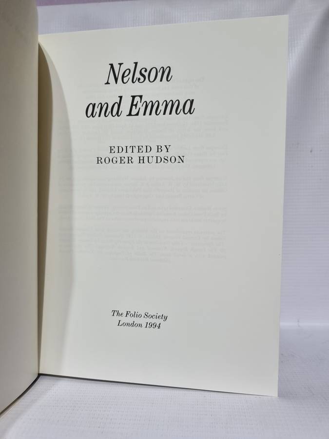 Nelson and Emma - Roger Hudson  | Folio Society