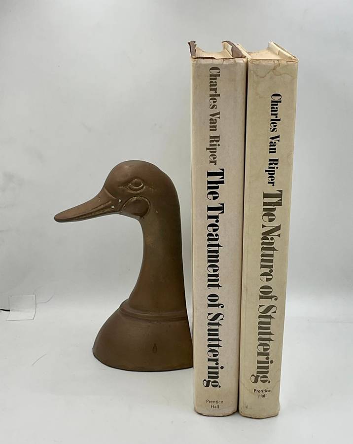 The Nature of Stuttering & The Treatment of Stuttering - 2 books by Charles Van Riper