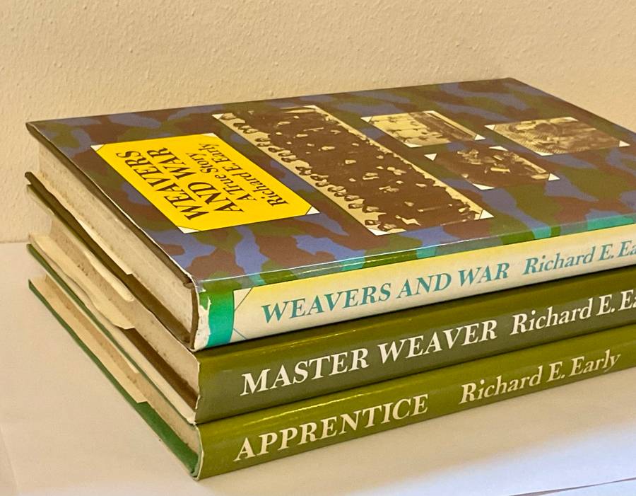 Richard E Early - Apprentice, Master Weaver & Weavers and War | 2 Signed First Editions