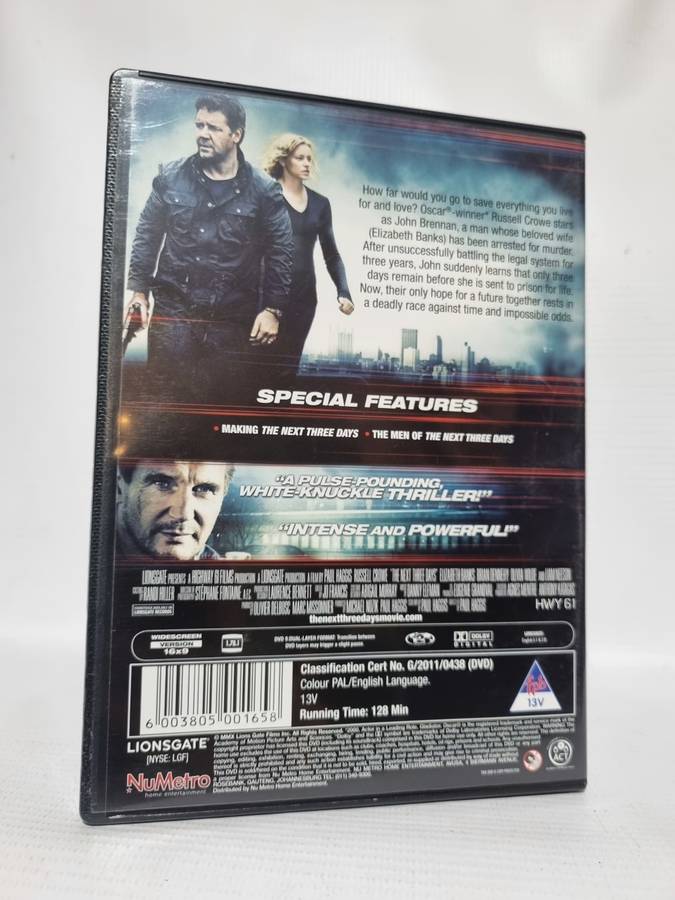 The Next Three Days-DVD-Russell Crowe