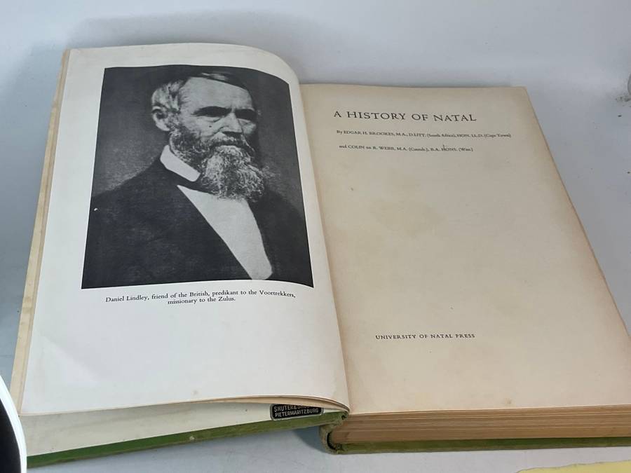 A History of Natal by EH Brookes and C de B. Webb