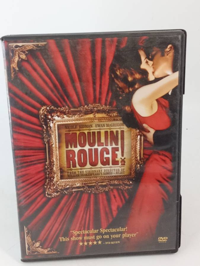 Moulin Rouge DVD - Nicole Kidman & Ewan McGregor