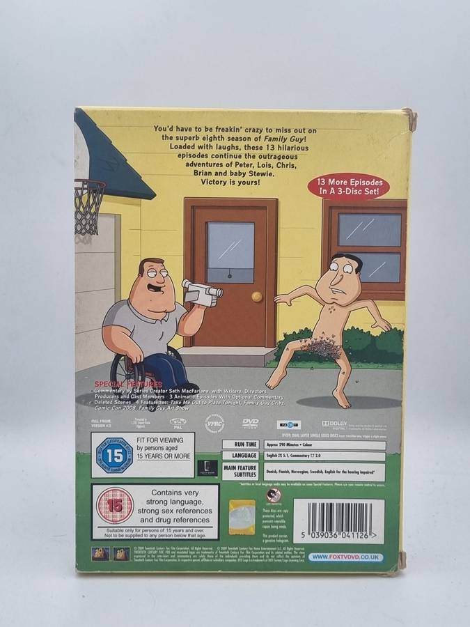 Family Guy Season Eight / Seaon 8 - DVDs