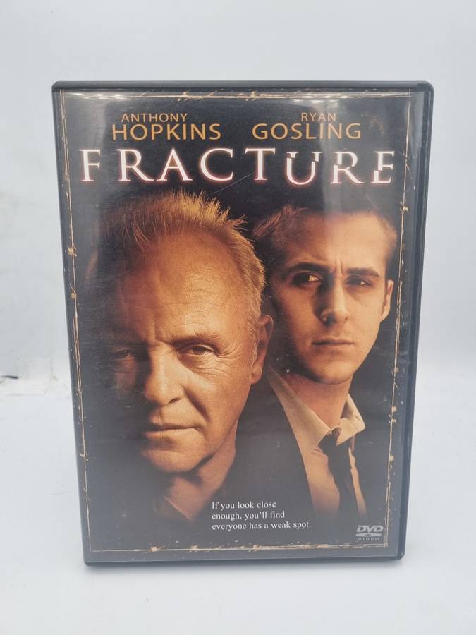 Fracture DVD - Anthony Hopkins & Ryan Gosling