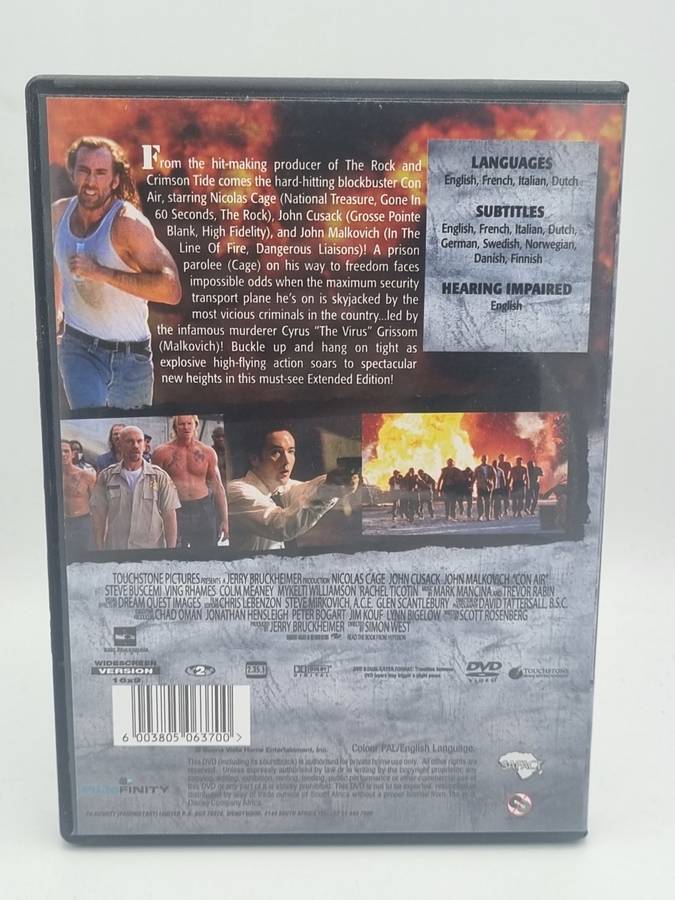Convair DVD - Nicholas Cage