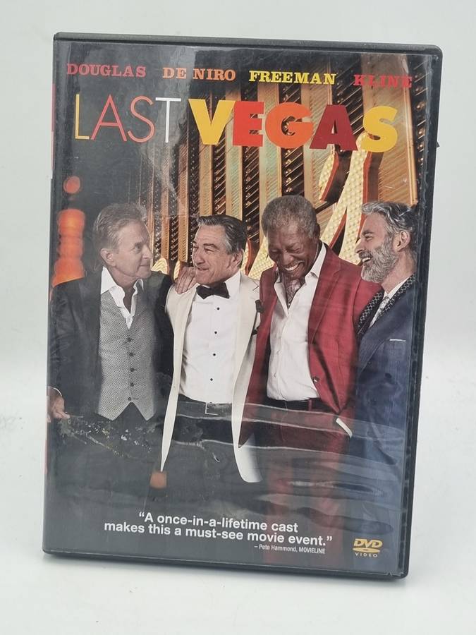 Last Vegas DVD - Douglas, De Niro, Freemen, Kline