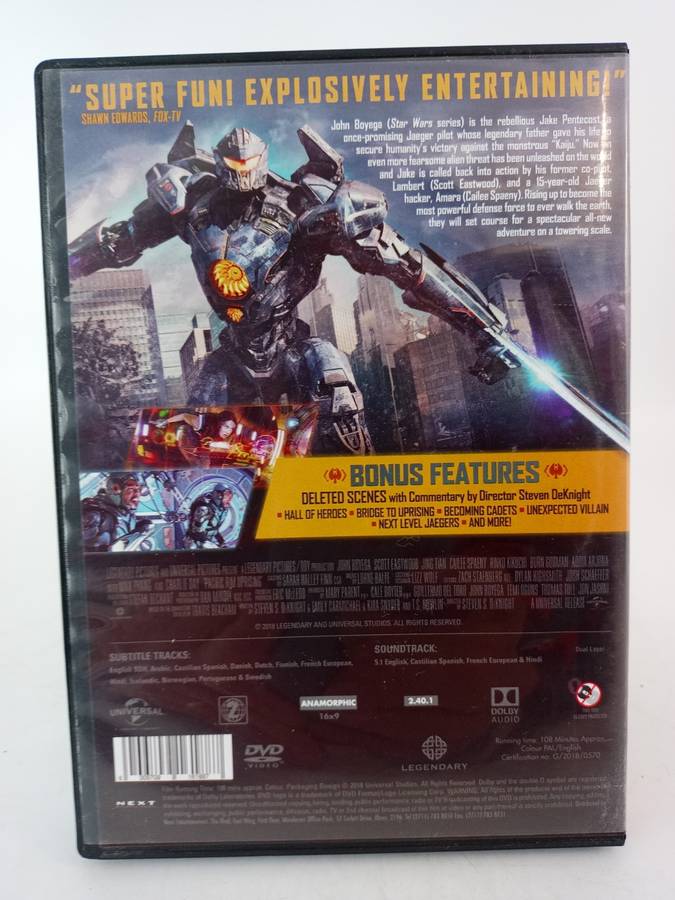 Pacific Rim - Uprising DVD