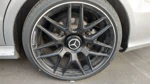 Mercedes black raised centre caps