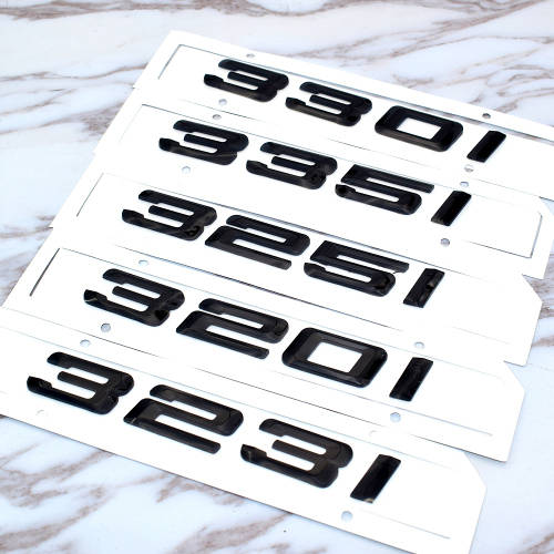 BMW assorted rear labels