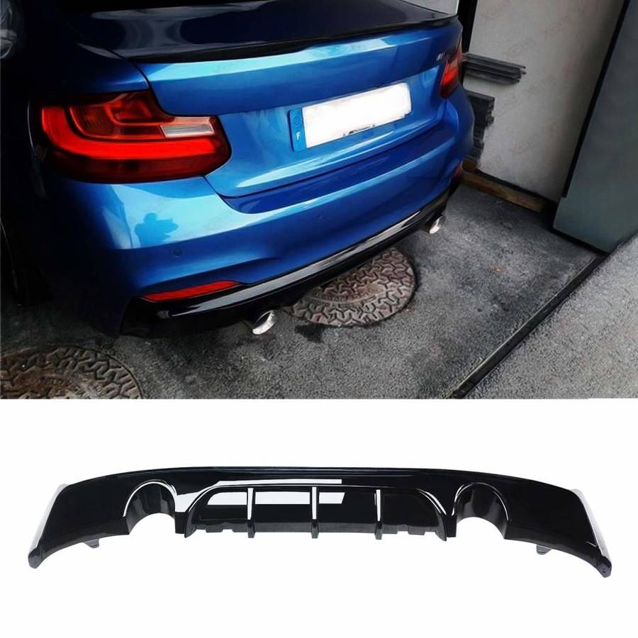 BMW F22 Mperformance rear bilateral diffuser