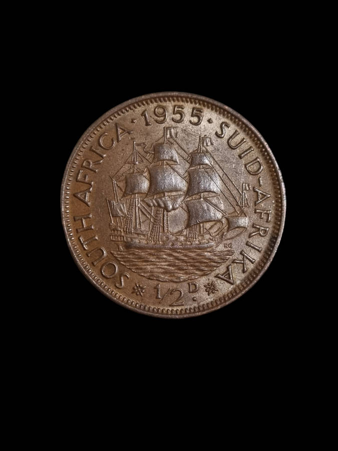 South Africa: High Grade 1955 Union Penny