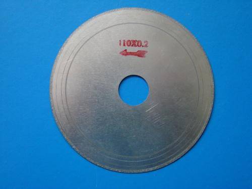ULTRA THIN 110mm LAPIDARY TRIMSAW BLADE ONLY 0.2mm THICK