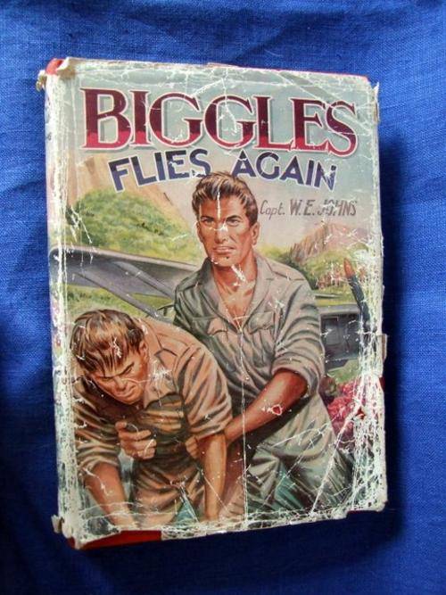 BIGGLES FLIES AGAIN by Capt. W E Johns, Dean and son.