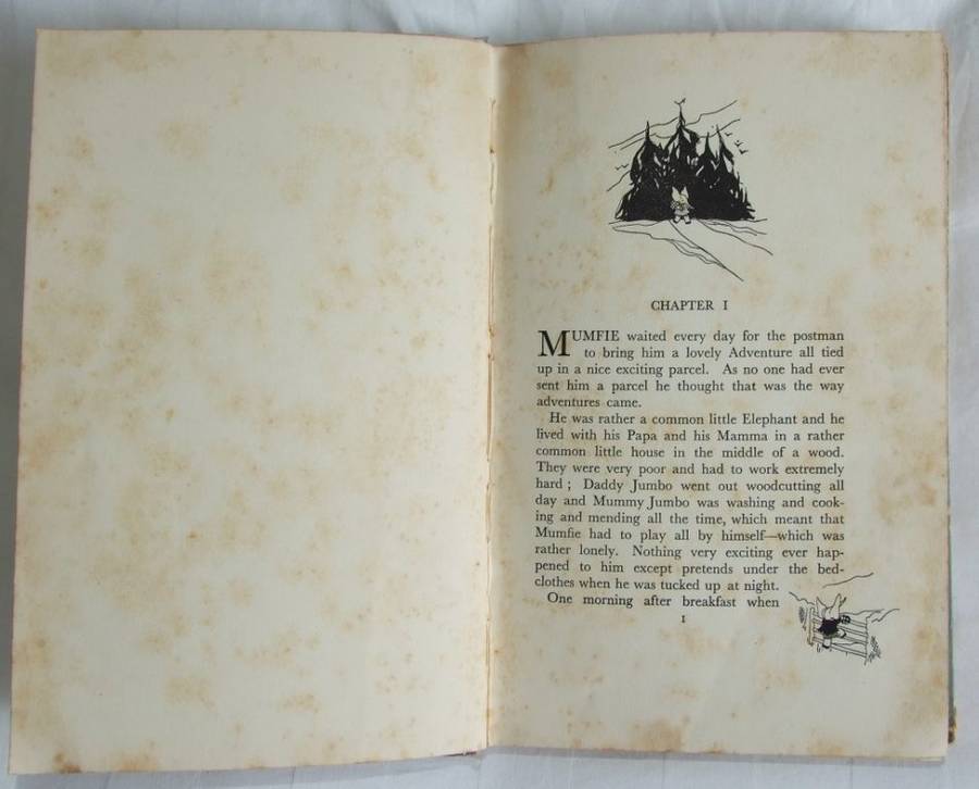 THE WANDERINGS OF MUMFIE by Katharine Tozer, John Murray, 1935, First Edition