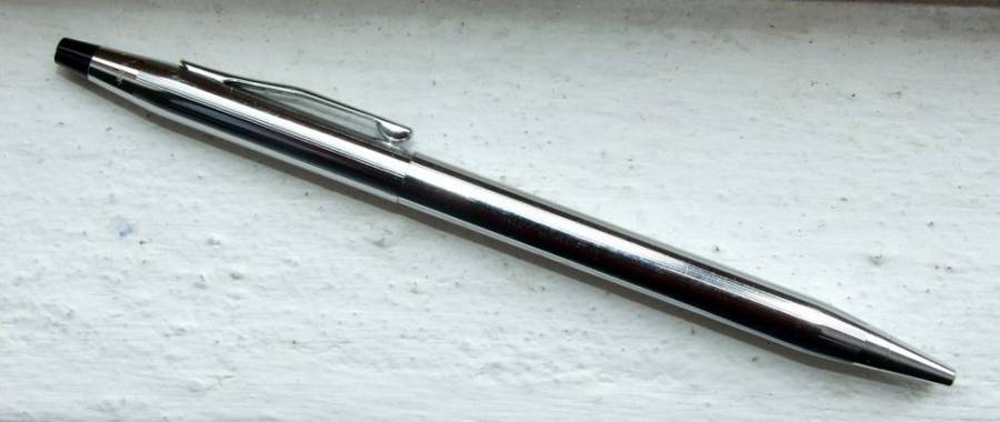 An elegant Made in Ireland metal CROSS Ballpoint Pen
