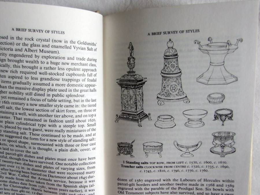 The Country Life Collector's Pocket Book of SILVER plus four old UK Antiques Trade Gazette magazines