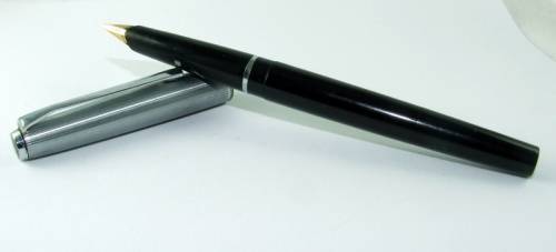 A vintage PELIKAN M20 SILVEXA fountain pen