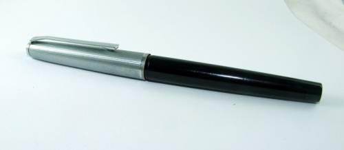 A vintage PELIKAN M20 SILVEXA fountain pen