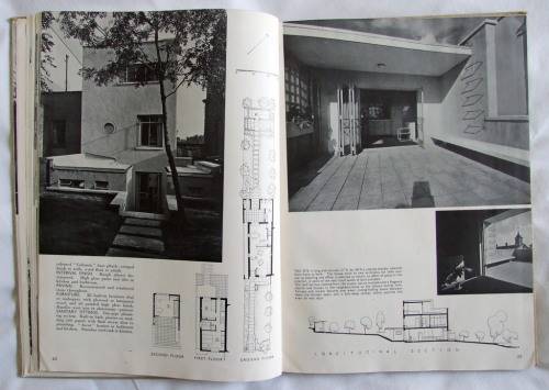 A Classic Survey of English Modernist (ART DECO) Architecture by F.R.S.Yorke, 1947