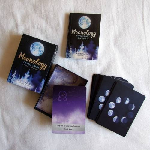 MOONOLOGY Oracle Cards and Guidebook - as new