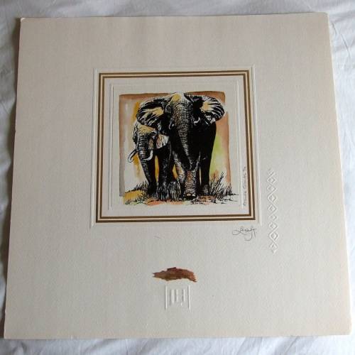 Eight Exquisite Hand-Colored Etchings by Leiah H Capture the Beauty of Southern Africa