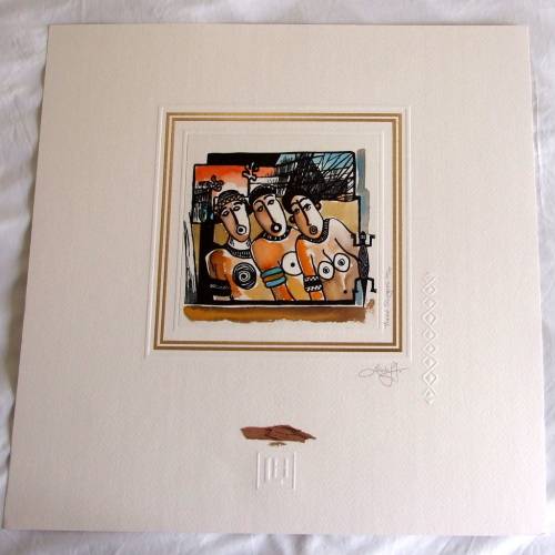 Eight Exquisite Hand-Colored Etchings by Leiah H Capture the Beauty of Southern Africa