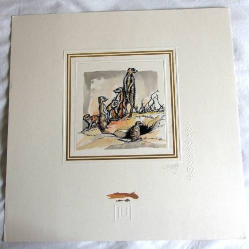 Eight Exquisite Hand-Colored Etchings by Leiah H Capture the Beauty of Southern Africa