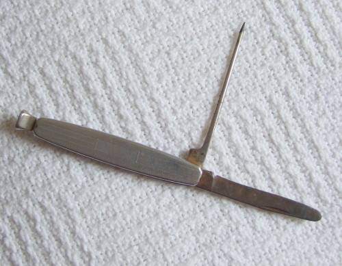 Vintage Richards of Sheffield tobacco pipe tamper and tools