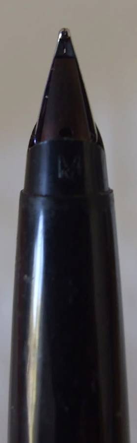 A nice old clean Made in England Parker 45 fountain pen, medium nib