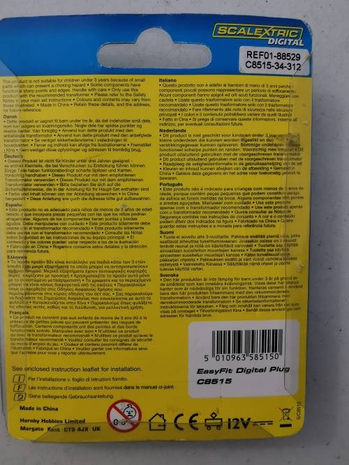 Scalextric digital chip