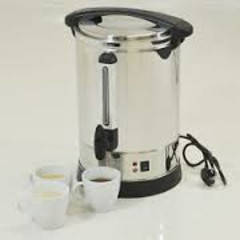 30 LITRE STAINLESS STEEL URN / WATER BOILER (6-Month Replacement/Repair Guarantee)