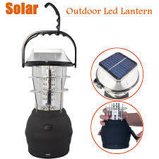 SUPER BRIGHT HAND CRANK SOLAR LED LANTERN - with 36 LED