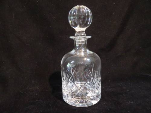 Crystal whiskey decanter