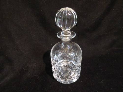 Crystal whiskey decanter