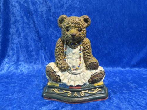 Wright Studio cast iron door stop.